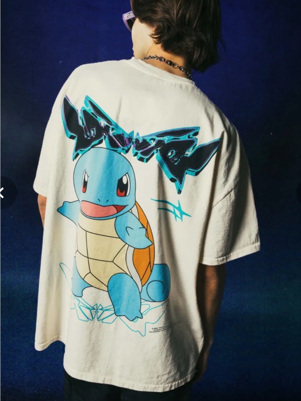 Pokémon x Loiter Squirtle Heavyweight Oversized T-Shirt